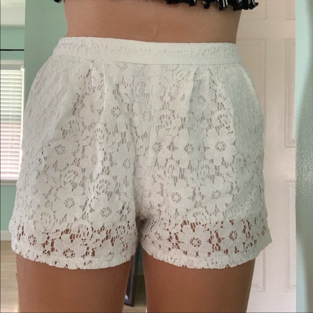 Lace shorts